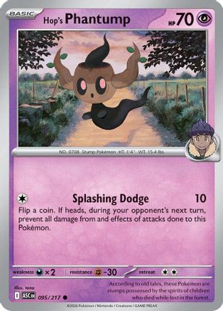 Hop's Phantump 095 [ME Ascended Heroes]