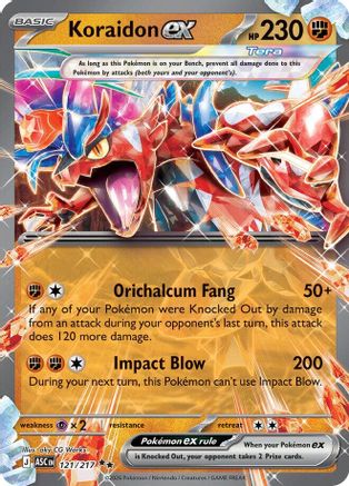 Koraidon ex 121 [ME Ascended Heroes] (Holofoil)