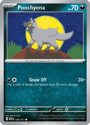 Poochyena 128 [ME Ascended Heroes] (Reverse Holofoil)
