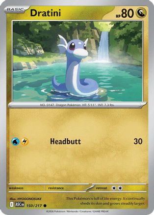 Dratini 150 [ME Ascended Heroes] (Reverse Holofoil)