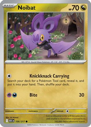 Noibat 156 [ME Ascended Heroes] (Reverse Holofoil)