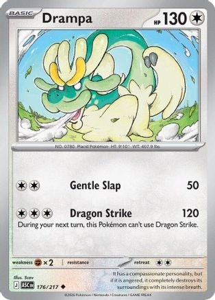 Drampa 176 [ME Ascended Heroes] (Reverse Holofoil)