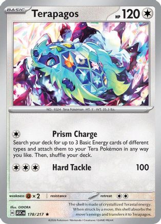 Terapagos 178 [ME Ascended Heroes] (Holofoil)