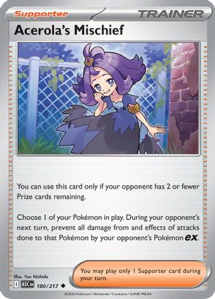 Acerola's Mischief 180 [ME Ascended Heroes]