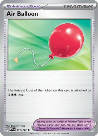 Air Balloon 181 [ME Ascended Heroes] (Reverse Holofoil)