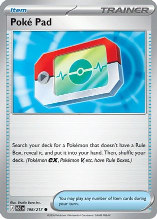 Poke Pad 198 [ME Ascended Heroes] (Reverse Holofoil)
