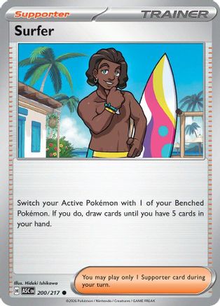 Surfer 200/217 [ME Ascended Heroes] (Reverse Holofoil)