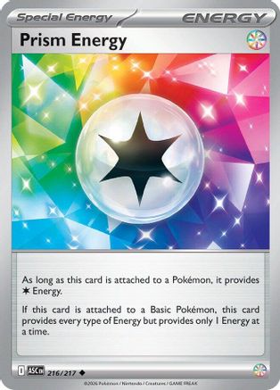 Prism Energy 216 [ME Ascended Heroes] (Reverse Holofoil)