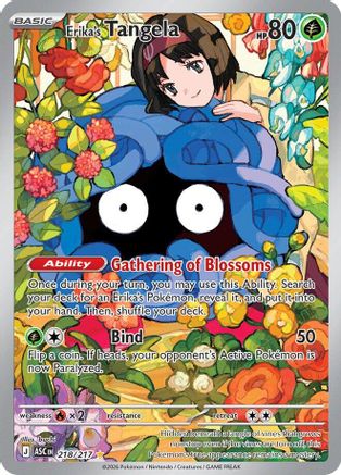 Erika's Tangela 218/217 [ME Ascended Heroes] (Holofoil)
