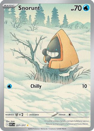 Snorunt 227/217 [ME Ascended Heroes] (Holofoil)