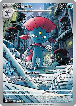 Weavile 228/217 [ME Ascended Heroes] (Holofoil)