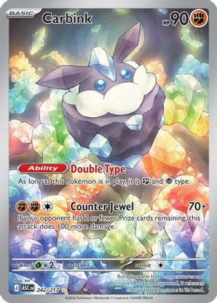 Carbink 242/217 [ME Ascended Heroes] (Holofoil)