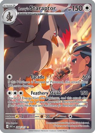 Larry's Staraptor 249/217 [ME Ascended Heroes] (Holofoil)