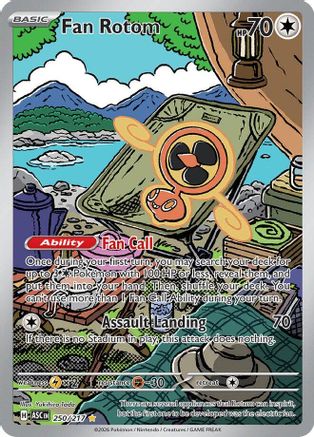 Fan Rotom 250/217 [ME Ascended Heroes] (Holofoil)
