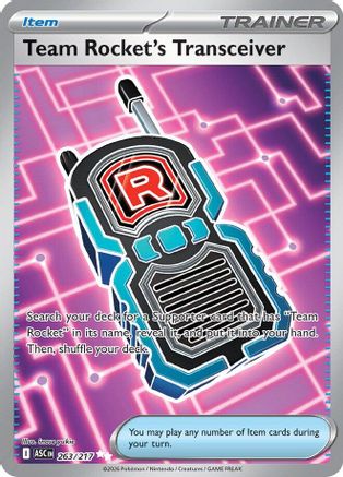 Team Rocket's Transceiver 263/217 [ME Ascended Heroes] (Holofoil)