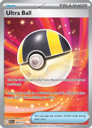 Ultra Ball 264/217 [ME Ascended Heroes] (Holofoil)