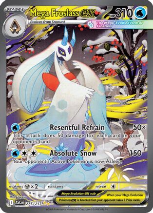 Mega Froslass ex 275/217 [ME Ascended Heroes] (Holofoil)