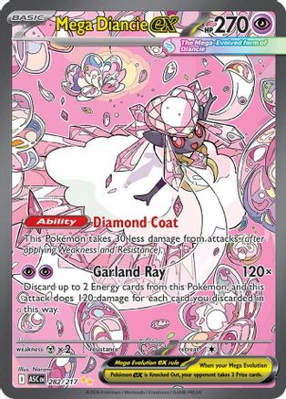 Mega Diancie ex 282/217 [ME Ascended Heroes] (Holofoil)