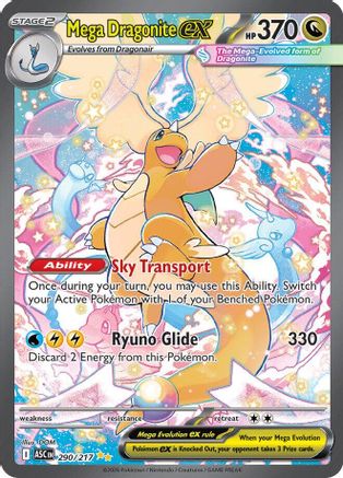 Mega Dragonite ex 290/217 [ME Ascended Heroes] (Holofoil)