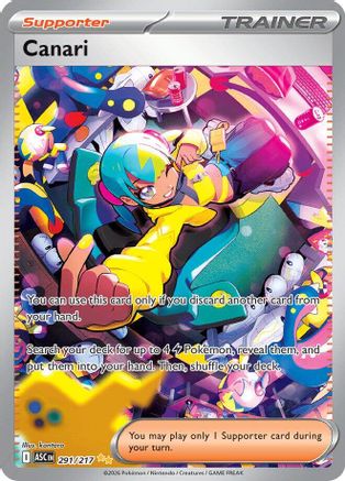 Canari 291/217 [ME Ascended Heroes] (Holofoil)