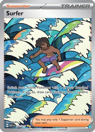 Surfer 293/217 [ME Ascended Heroes] (Holofoil)