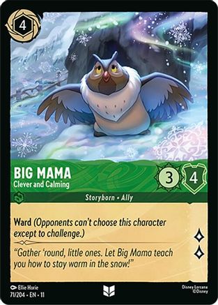 Big Mama - Clever and Calming (71/204) Winterspell (Cold Foil)