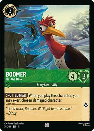 Boomer - Has the Beak (76/204) Winterspell (Cold Foil)