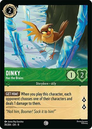 Dinky - Has the Brains (78/204) Winterspell (Non-Foil)