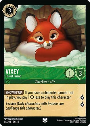 Vixey - Forest Friend (86/204) Winterspell (Non-Foil)