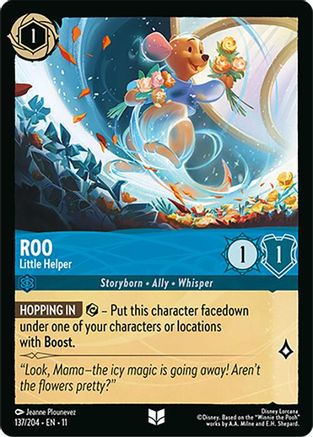 Roo - Little Helper (137/204) Winterspell (Cold Foil)