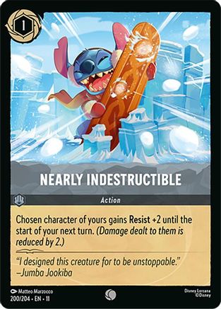 Nearly Indestructible (200/204) Winterspell (Non-Foil)