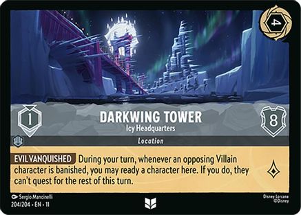 Darkwing Tower - Icy Headquarters (204/204) Winterspell (Non-Foil)