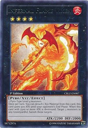 Infernal Flame Vixen [CBLZ-EN087] Rare