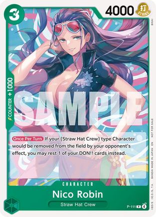 Nico Robin (Heroines Battle Pack) [One Piece Promotion Cards] Promo