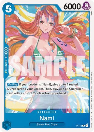 Nami (Heroines Battle Pack) [One Piece Promotion Cards] Promo