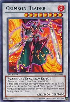 Crimson Blader [CBLZ-EN093] Rare