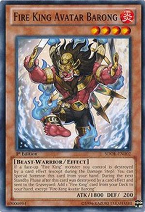 Fire King Avatar Barong [SDOK-EN002] Common