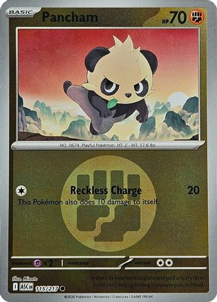 Pancham (Energy Symbol Pattern) 115 [ME Ascended Heroes] (Reverse Holofoil)