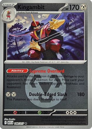 Kingambit (Energy Symbol Pattern) 148 [ME Ascended Heroes] (Reverse Holofoil)