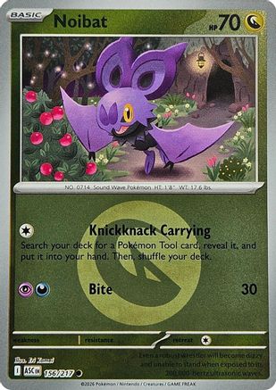 Noibat (Energy Symbol Pattern) 156 [ME Ascended Heroes] (Reverse Holofoil)