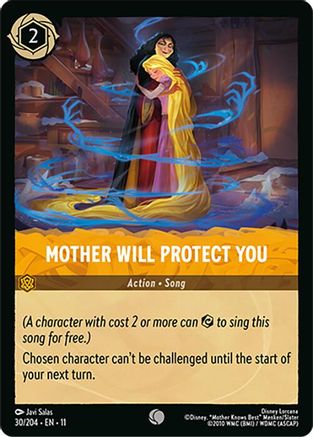 Mother Will Protect You (30/204) Winterspell (Cold Foil)