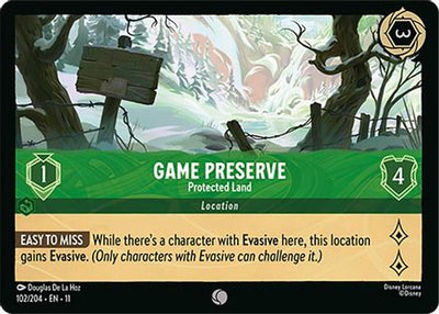 Game Preserve - Protected Land (102/204) Winterspell (Non-Foil)