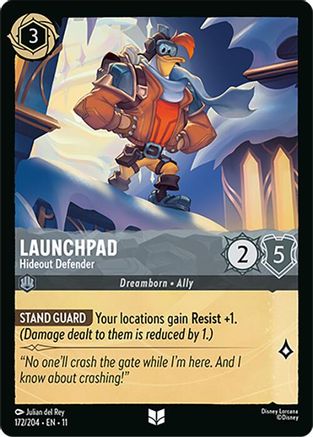 Launchpad - Hideout Defender (172/204) Winterspell (Cold Foil)