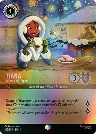 Tiana - Warm and Happy (Epic) (205/204) Winterspell ()