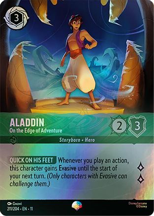 Aladdin - On the Edge of Adventure (Epic) (211/204) Winterspell ()