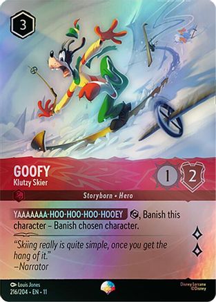 Goofy - Klutzy Skier (Epic) (216/204) Winterspell ()
