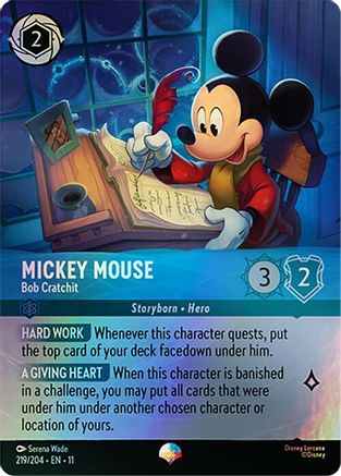 Mickey Mouse - Bob Cratchit (Epic) (219/204) Winterspell ()