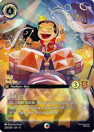 Lilo - Rock Star (Enchanted) (223/204) Winterspell ()