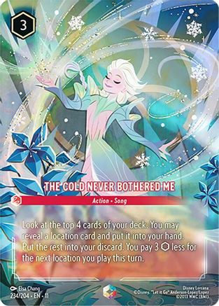 The Cold Never Bothered Me (Enchanted) (234/204) Winterspell ()