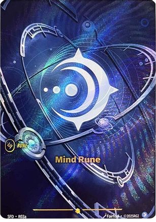 Mind Rune (Alternate Art) (R03a) [Spiritforged] Foil